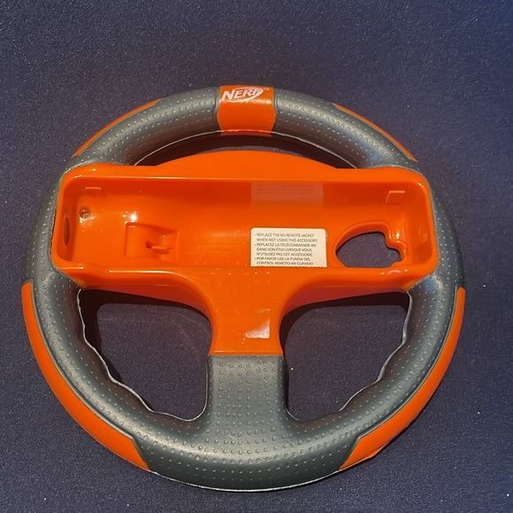 NERF Racing Wheel Nintendo Wii Steering Mario Kart with WII remote - Picture 2 of 4